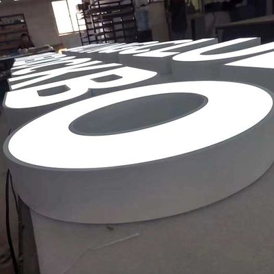 HIGHSPAN Giant Light Up Logo Sign 220V Đầu vào Chữ cái kênh tùy chỉnh