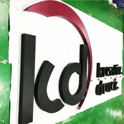 Mặt tiền xây dựng 3d Backlit Letter Sign 6500K