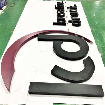 Mặt tiền xây dựng 3d Backlit Letter Sign 6500K
