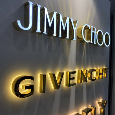 Chữ và số Dấu hiệu chiếu sáng có đèn nền cho doanh nghiệp CE RoHS