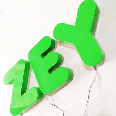 Ngoài trời 3D chiếu sáng Led Backlit Logo Đăng ký Thư cho Doanh nghiệp