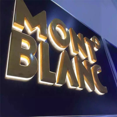 3D 12v LED Acrylic Chữ cái Logo xe tùy chỉnh