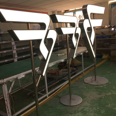 SMD5050 Led Acrylic Dấu hiệu chữ 3D Đặt tự do 50000 giờ làm việc