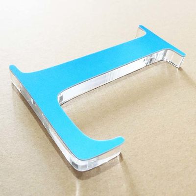 Logo văn phòng trong nhà Ký hiệu chữ 3D Bảng chữ cái acrylic 2 mm có in UV