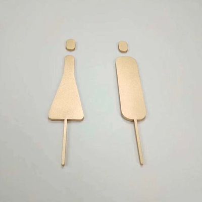 Quảng cáo kim loại 3d Chữ ký nhôm tùy chỉnh chống gỉ