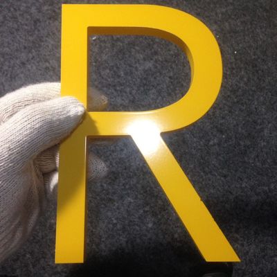 15mm 3D pha lê Acrylic Thư ký hiệu UV in Logo không độc hại