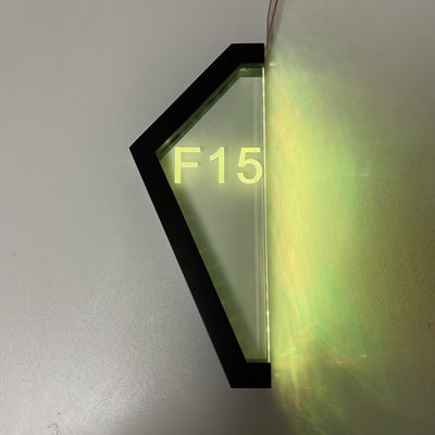 Căn hộ được cá nhân hóa Số cửa 3D RGB RGBW Light Up Dấu hiệu ngôi nhà