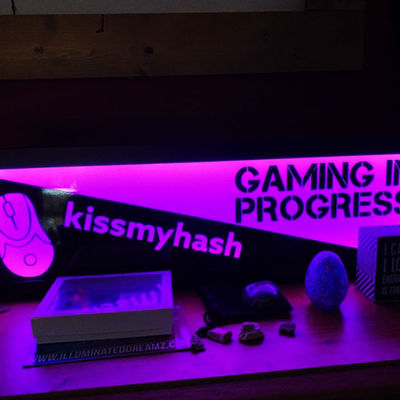 Bảng hiệu hộp đèn mở trước Led Màu sắc PMS được chiếu sáng Logo acrylic 3D