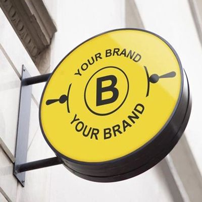 Độ dày 50-200mm Bảng hiệu hộp đèn tùy chỉnh Gắn cờ OEM ODM