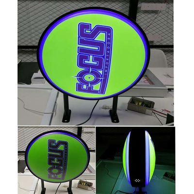 Nhà hàng quán cà phê Hộp đèn acrylic Bảng hiệu hai mặt