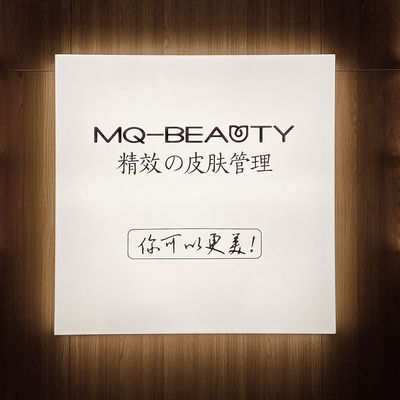 Dấu hiệu hộp đèn acrylic vuông Led CE ROHS