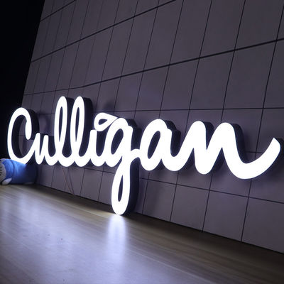 Mặt tiền cửa hàng IP65 ngoài trời Chữ cái phía trước kênh Lit