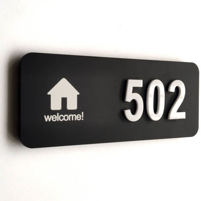 HIGHSPAN Cắt Laser Dấu hiệu Tòa nhà Phòng họp Biển hiệu Acrylic Wayfinding