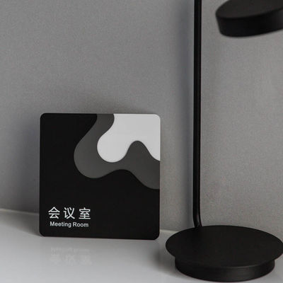 HIGHSPAN Cắt Laser Dấu hiệu Tòa nhà Phòng họp Biển hiệu Acrylic Wayfinding