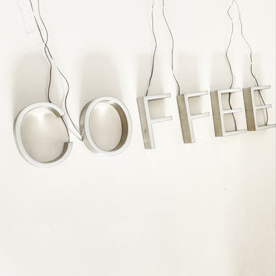 Chữ kim loại được chế tạo Bảng hiệu quảng cáo 3d Bảng hiệu cửa hàng 12vdc 200mm