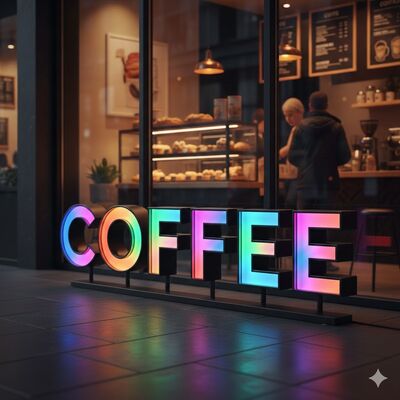 000 Giờ Tuổi thọ Đèn LED Biển Chữ Nổi Biển Chữ Nổi Hoàn hảo cho Quảng cáo Bán lẻ và Giải pháp Biển báo