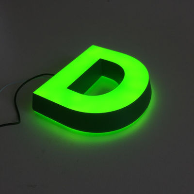 Bảng chữ cái lớn LED Acrylic Chữ cái Logo Siêu sáng Ngoài trời Chống thấm nước