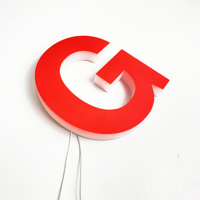 Bảng ký hiệu chữ 3D chiếu sáng phía trước Đèn chiếu sáng toàn thân