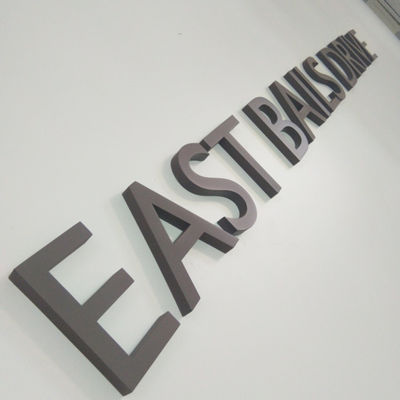 Chữ cái kim loại 3D mặt tiền cửa hàng không thấm nước 12V