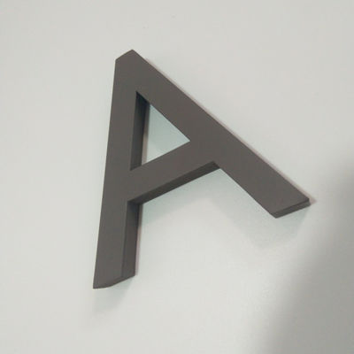 Chữ cái kim loại 3D mặt tiền cửa hàng không thấm nước 12V