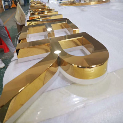 Chế tạo Logo cửa hàng bán lẻ Dấu hiệu chữ 3D Chiều sâu 3cm-15cm