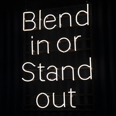 Chữ ký Neon Acrylic có độ trong suốt cao OEM ODM