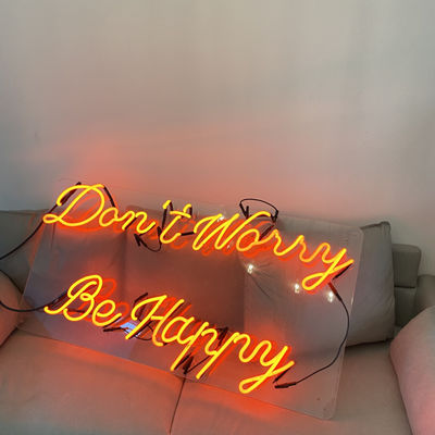Dấu hiệu Neon tùy chỉnh ngoài trời Chữ cái bảng chữ cái 12VDC Ánh sáng đỏ
