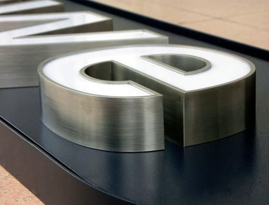 Chế tạo kênh kim loại Dấu hiệu chữ cái hộp đèn LED 3D